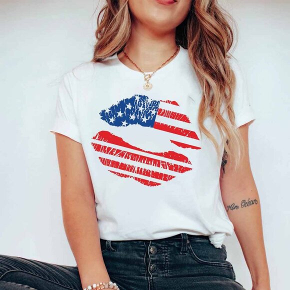 Family 4th Of July Shirts Lip, 4th Of July Shirt - Picture 1 of 4